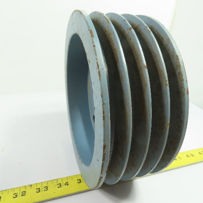 Maska 4-5V8.0-E 4-Groove 5V Section QD Bushed Pulley Sheave 8" OD 3-1/8" W