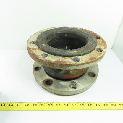 6" x 6" FlangedFlexible Rubber Expansion Joint ANSI 150