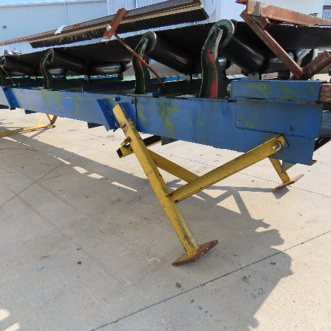 36" Wide x 22' Incline Troughing Conveyor 74FPM 230/460V