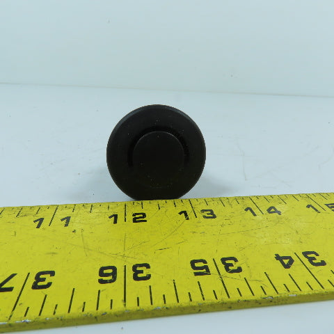 Schneider ZB4BT2 40mm Black Mushroom Latching Push-Pull Pushbutton Operator Head