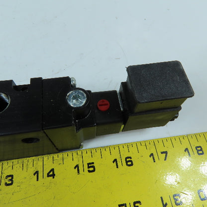 Parker P0194753 B521ACB53C 4-Way Double Solenoid Pneumatic Valve 120VAC/67VDC