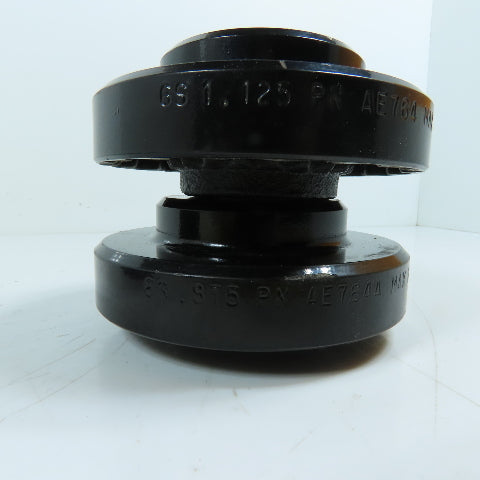 Martin 6S Size 6 3-Piece Flexible Coupling Set 1.125" & .875" Bore 6000RPM Max