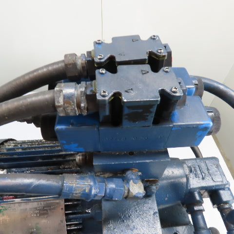 5HP Hydraulic Power Unit Pump 230/460V 3Ph 8 Gallon Tank