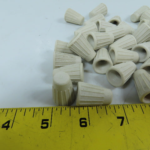 #8 Ceramic Twist-On Wire Connectors Lot Of 65