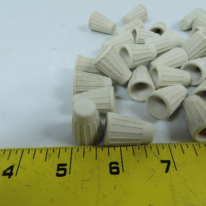 #8 Ceramic Twist-On Wire Connectors Lot Of 65