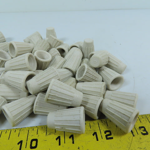 #8 Ceramic Twist-On Wire Connectors Lot Of 65