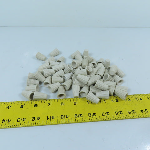 #8 Ceramic Twist-On Wire Connectors Lot Of 65