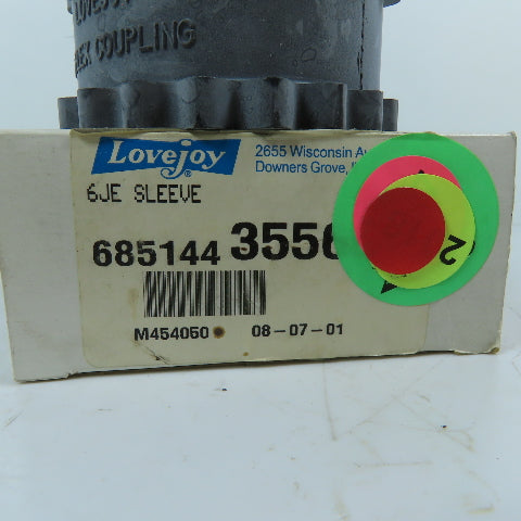Lovejoy 35569 685144 6JE S-Flex Coupling Sleeve Insert EPDM Rubber