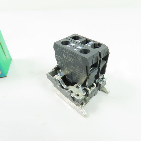 Telemecanique ZB4BW061 Contact & Light Block Assembly 1NO BA9S 600V NEW