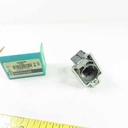 Telemecanique ZB4BW061 Contact & Light Block Assembly 1NO BA9S 600V NEW