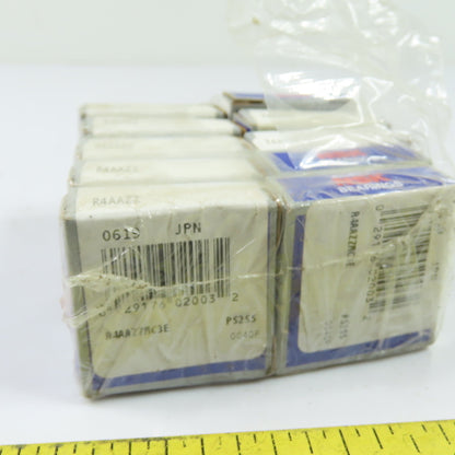 NSK R4AAZZ Deep Groove Ball Bearing 1/4" Bore x 3.5" OD Lot Of 10