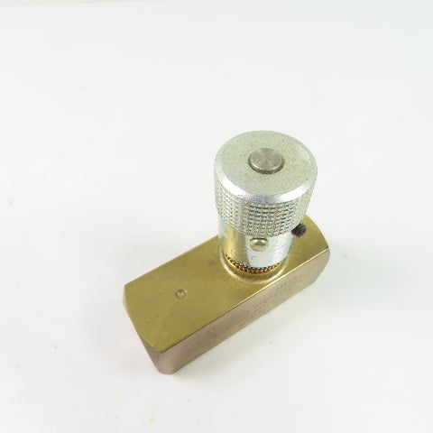 Parker F600B-11BL 3/8" NPT Adjustable Hydraulic Flow Control Valve 2000PSI 8GPM
