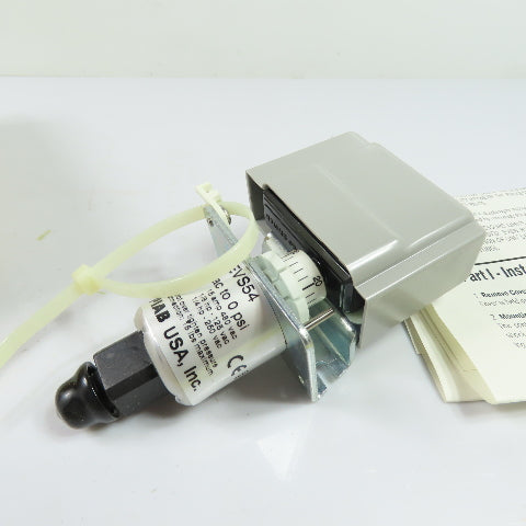 PIAB EVS54 Adjustable Vacuum Switch 0 To 30" Hg VAC 15A 480VAC NEW