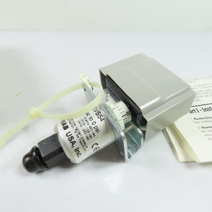 PIAB EVS54 Adjustable Vacuum Switch 0 To 30" Hg VAC 15A 480VAC NEW