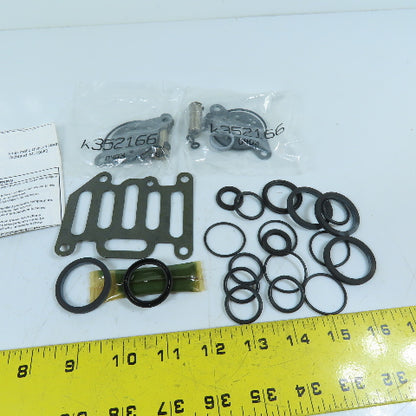 Parker K352126 3/8" Double Solenoid Valve Repair/Seal Kit For Valvair II