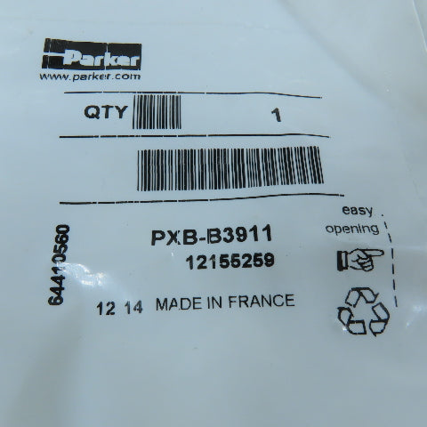 Parker 12155259 PXB-B3911 3/2 Pneumatic Control Push Button Contact 4mm Push-In