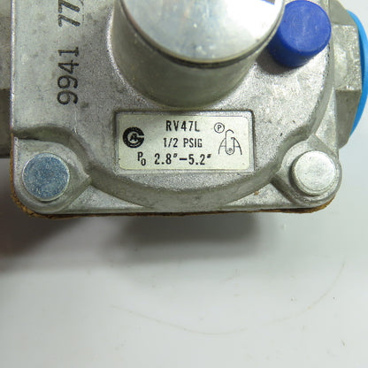 Maxitrol RV47L 1/2 PSIG Gas Pressure Regulator 2.8-5.2" WC Outlet