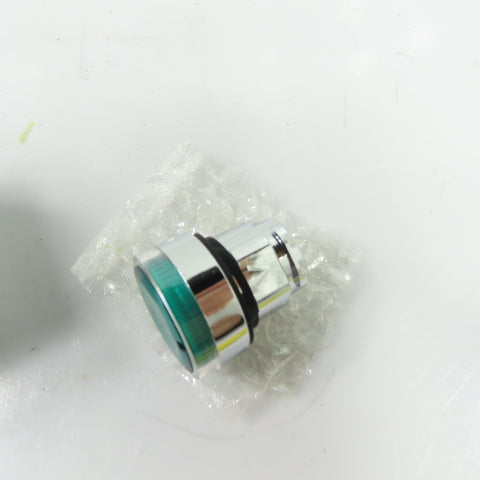 Schneider Electric ZB4BW33 22mm Green Illuminated Flush Pushbutton Head NEW