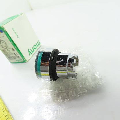 Schneider Electric ZB4BW33 22mm Green Illuminated Flush Pushbutton Head NEW