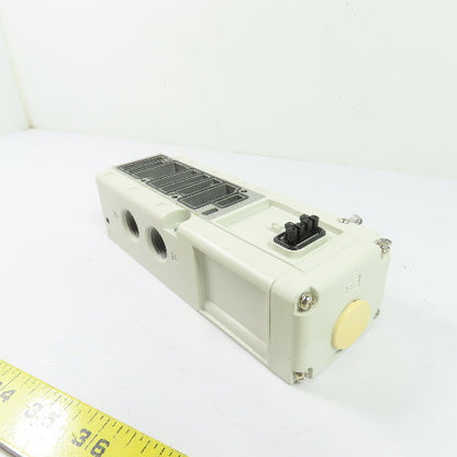 SMC VQ5000 5-Port Solenoid Valve Manifold Subplate Base Mount 1/2" NPT NEW