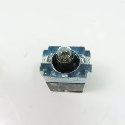 TC RB2-BW06 BA9S Pilot Light Lamp Base Module w/ Bulb 130V