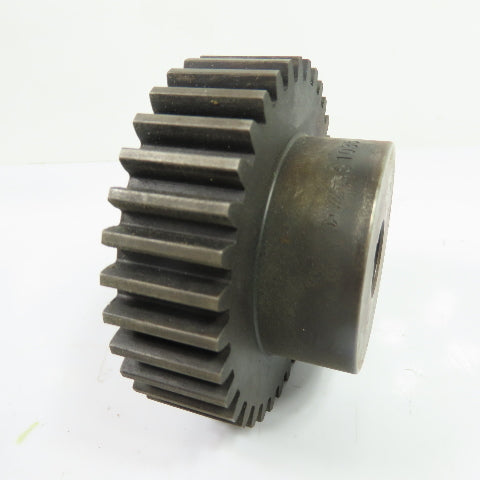 Martin S1035 35-Tooth 10 Pitch 14.5° Steel Spur Gear 3/4" Bore 3.68" OD