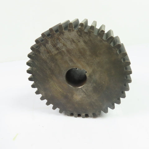 Martin S1035 35-Tooth 10 Pitch 14.5° Steel Spur Gear 3/4" Bore 3.68" OD