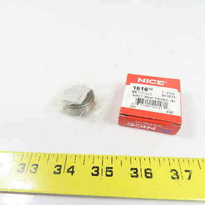 NICE 1616DCTNTG18 1/2" ID Sealed Ball Bearing 1-1/8" OD x 3/8" Width 1616TM