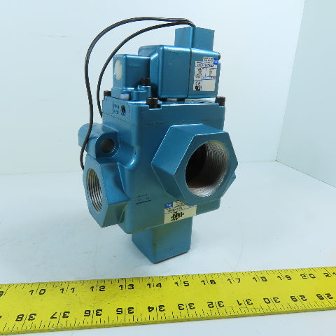 MAC 250B-111CAAA 58D-32-111CA 3/2-Way Single Solenoid Valve 120VAC/24VDC 150PSI