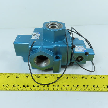 MAC 250B-111CAAA 58D-32-111CA 3/2-Way Single Solenoid Valve 120VAC/24VDC 150PSI
