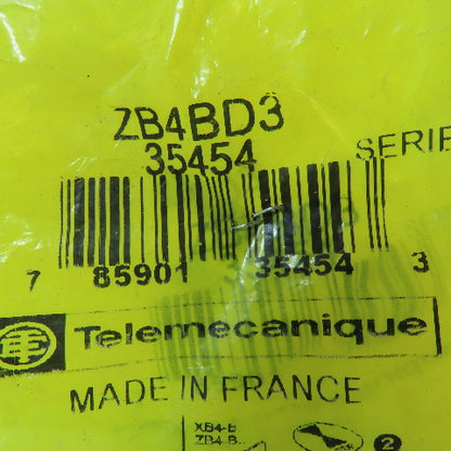 Telemecanique ZB4BD3 3-Position Stay-Put Selector Switch Head 22mm Lot Of 3
