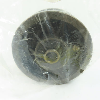 GlideMaxx 66030115 4"x2" V-Groove Caster Wheel w/ Roller Bearing 3/4" Bore