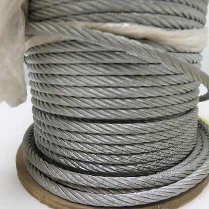 3/8" 7x19 Galvanized Wire Rope Spool 400'