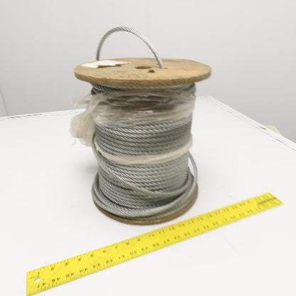 3/8" 7x19 Galvanized Wire Rope Spool 400'