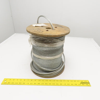 3/8" 7x19 Galvanized Wire Rope Spool 400'