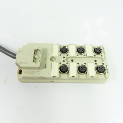 Allen-Bradley 898D-56PT-B5 6-Port DC Micro M12 Distribution Box 10-30VDC