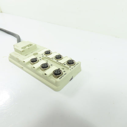 Allen-Bradley 898D-56PT-B5 6-Port DC Micro M12 Distribution Box 10-30VDC