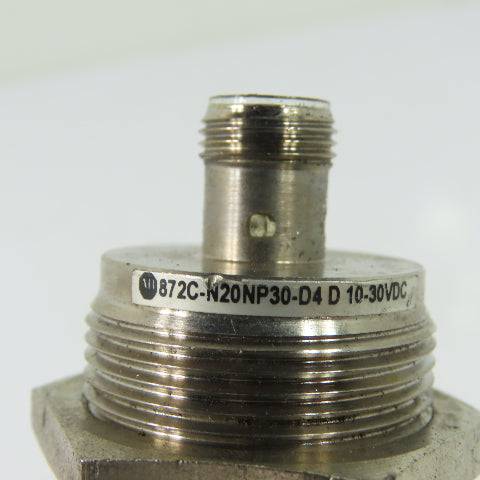 Allen-Bradley 872C-N20NP30-D4 20mm Sensing Inductive Proximity Sensor 10-30VDC