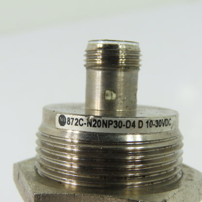 Allen-Bradley 872C-N20NP30-D4 20mm Sensing Inductive Proximity Sensor 10-30VDC