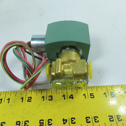 ASCO 8262G208Q MX120 1/4" NPT 2-Way Normally Closed Solenoid Valve 120VAC