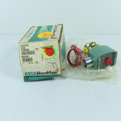 ASCO 8262G208Q MX120 1/4" NPT 2-Way Normally Closed Solenoid Valve 120VAC