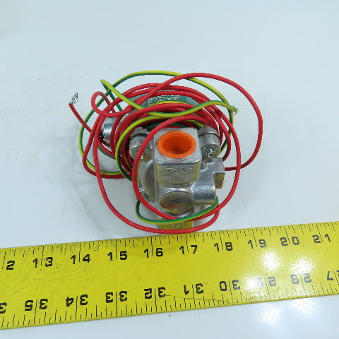 ASCO 8215G20B 1/2" 2-Way NC Solenoid Gas Shutoff Valve 120/110V