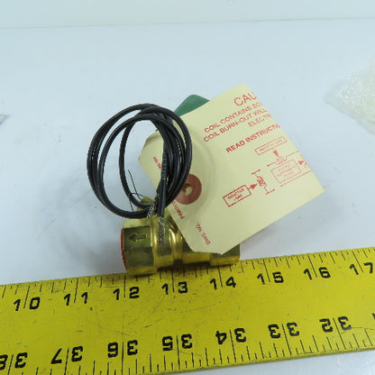 ASCO MX130 1/2" 2-Way Natural Gas Solenoid Valve 120V