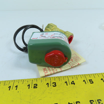 ASCO MX130 1/2" 2-Way Natural Gas Solenoid Valve 120V