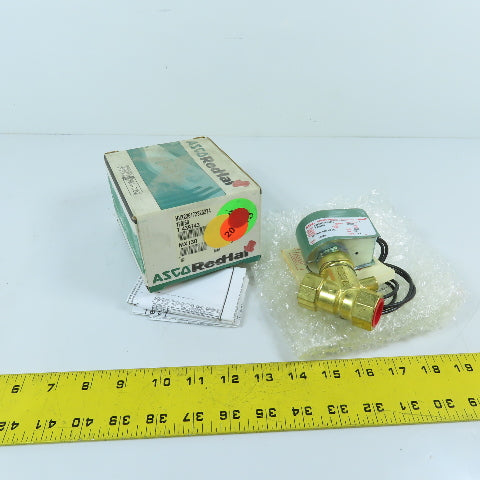 ASCO MX130 1/2" 2-Way Natural Gas Solenoid Valve 120V