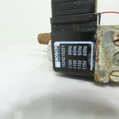 Bosch 1824210221 5/3 Solenoid Pneumatic Directional Control Valve 110/115V