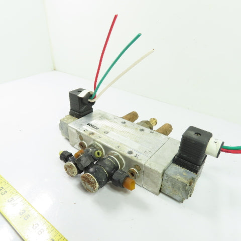 Bosch 1824210221 5/3 Solenoid Pneumatic Directional Control Valve 110/115V
