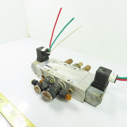 Bosch 1824210221 5/3 Solenoid Pneumatic Directional Control Valve 110/115V
