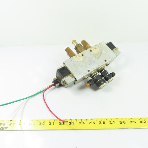 Bosch 1824210221 5/3 Solenoid Pneumatic Directional Control Valve 110/115V