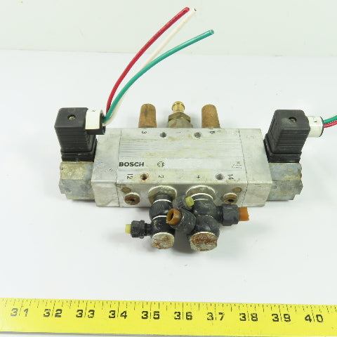 Bosch 1824210221 5/3 Solenoid Pneumatic Directional Control Valve 110/115V